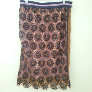Current Air Embroidered Overlay Skirt, large